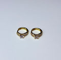 Diamond earring and ring.