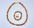 Cappuccino agate set.