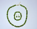 Green agate set.