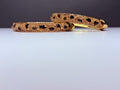 Genuine natural stone onix bangle