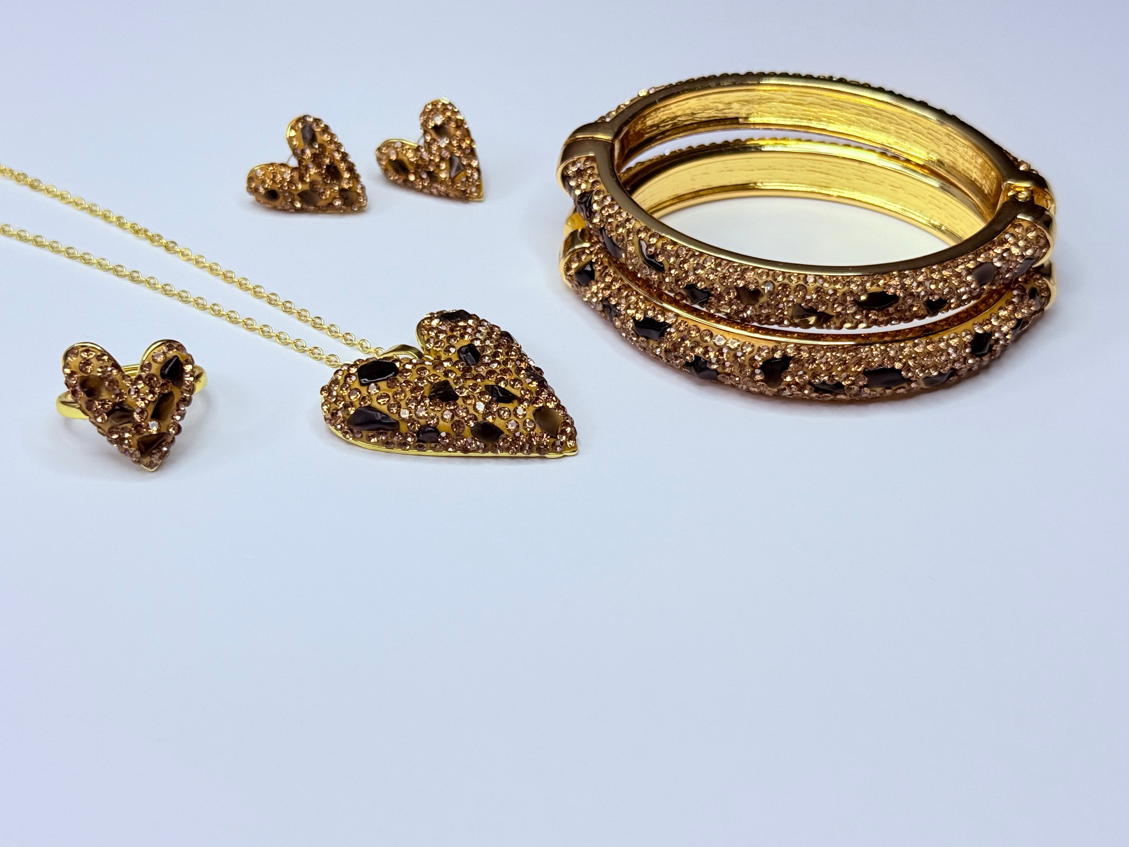 Set in genuine natural onyx stone