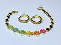 Multicolor crystal set.