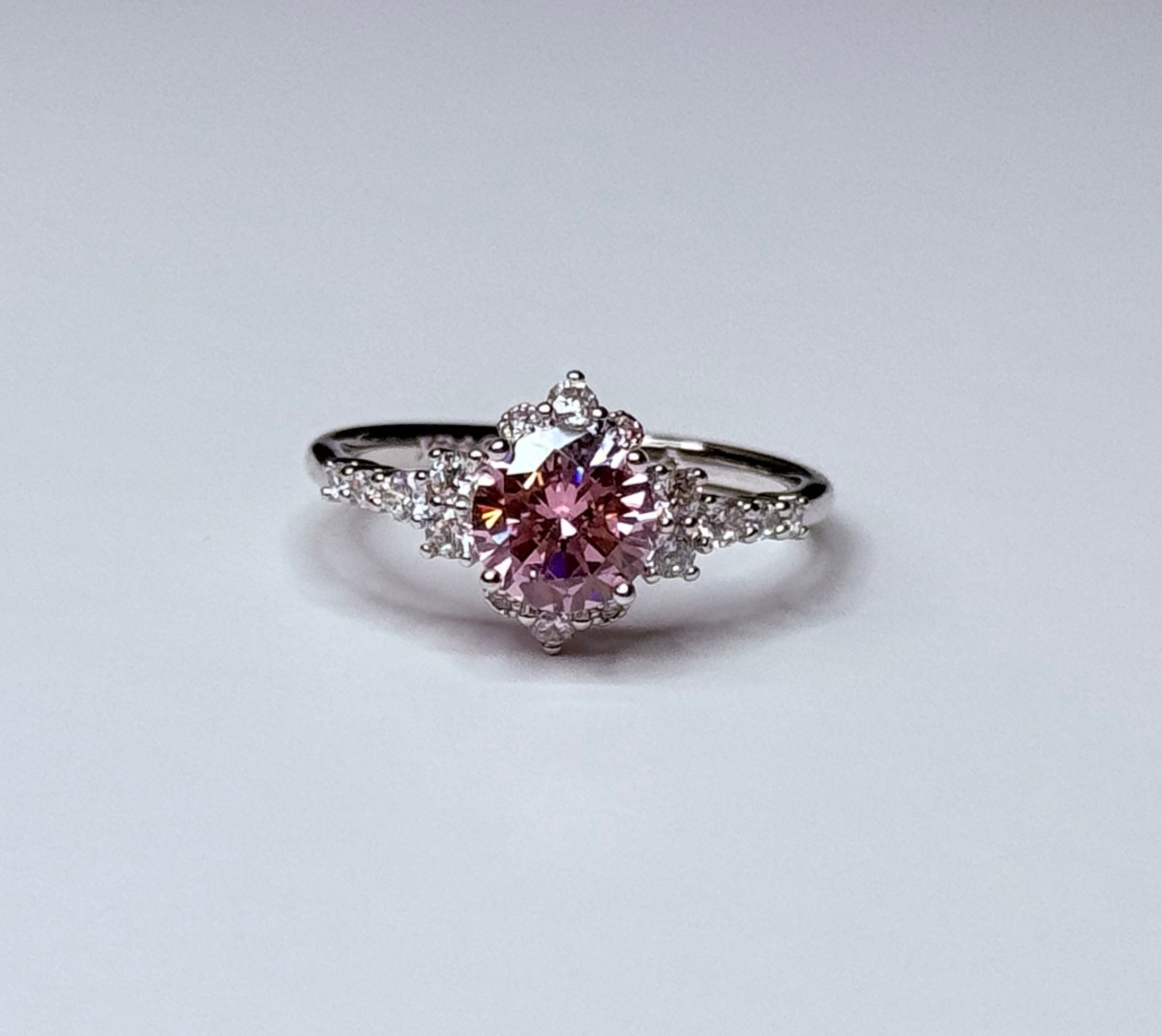 Pink princess ring.